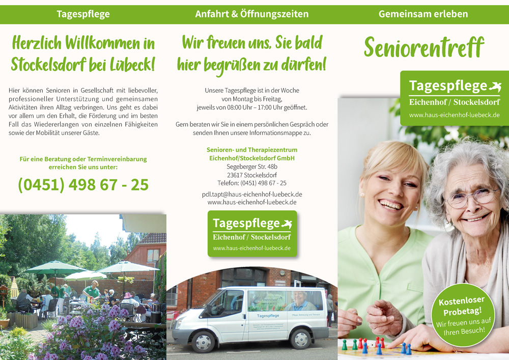 Senioren- und Therapiezentrum Eichenhof GmbH - Flyer Tagespflege